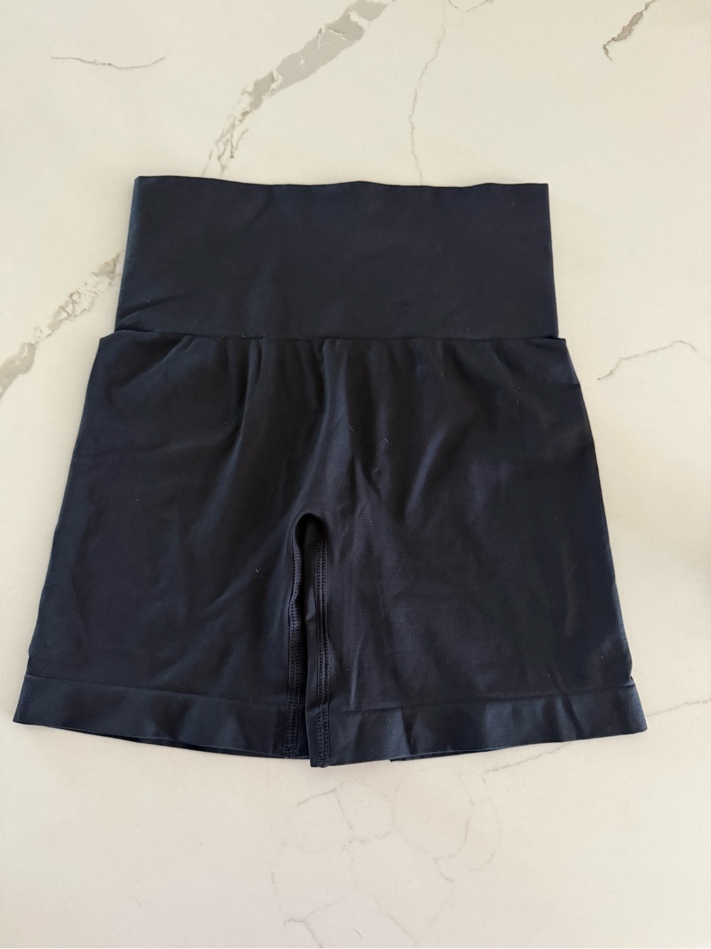 SKIMS Black High-Rise Athletic Shorts